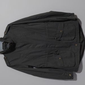 Ambiance Women's Denim Jacket with Cinch Waist